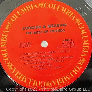 Vinyl Record Album: Loggins And Messina, "The Best Of Friends", Columbia Records 1972.