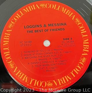 Vinyl Record Album: Loggins And Messina, "The Best Of Friends", Columbia Records 1972.