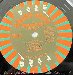 Vinyl Record Album: Grand Funk, "Shinin On", Capitol Records 1974.