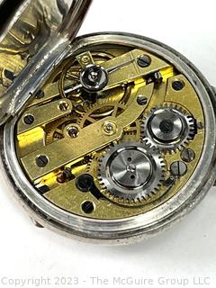 Pocket Watch with Fancy Case