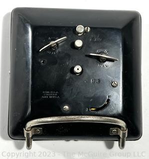 Black Westclox Alarm Clock