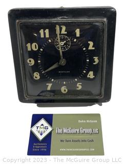 Black Westclox Alarm Clock