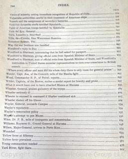 Book: Full Official History of the War with Spain  by Halstead Murat 1899