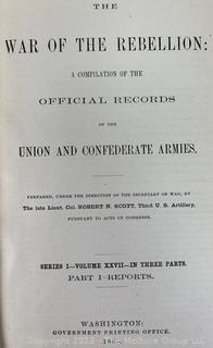 Book: The War of the Rebellion: A Compilation of the Official Records of the Union and Confederate Armies, Series 1, Volume 1 by United States War Dept, 1889  