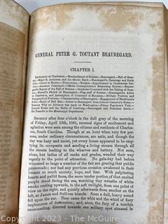 Book: "Southern Generals Their Lives and Campaigns" by William Parker Snow 1866  