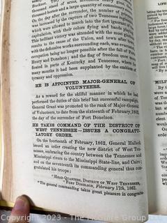 Book: "The Lives of General U.S. Grant and Schuyler Colfax".  This Work Is A Complete History Of The Lives Of General Ulysses S. Grant and of The Hon. Schuyler Colfax, From Their Birth Up To The Present Time (meaning 1868)  With engravings