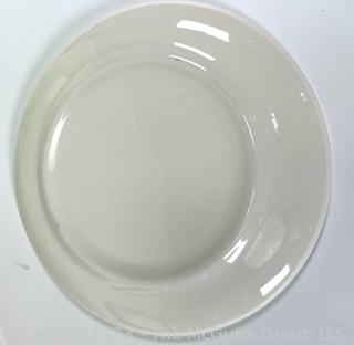 Three (3) Dinner Plates Including Jadeite.