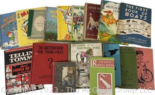 Group of Vintage Children's Books