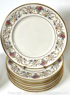 Large Set of Lamberton Ivory China " Dorothea" Pattern Dinnerware Place Settings.