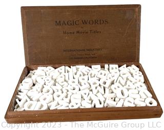 Magic Words Movie Title Set By Craig Movie Supply Co.