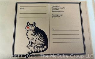 Complete Set of 1977 B Kliban Cat Posters in Original Envelope 