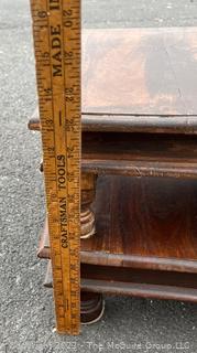 Two (2) Indian Low Tea Tables in Wood