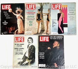 Collection of Life Magazines, 1960's