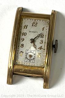 Ladies 15 Jewel 14k Gold Filled "Bennett" Wristwatch 