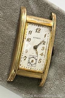 Ladies 15 Jewel 14k Gold Filled "Bennett" Wristwatch 