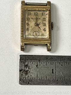 Bulova Ladies Wrist Watch in 10k Gold Filled Case. 