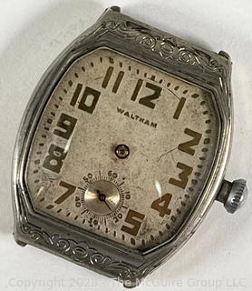 Antique Waltham 14k Gold Filled 7 Jewel Wrist Watch. 