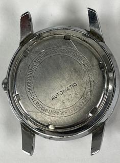 Genova Deluxe Antimagnetic Men's Wrist Watch. Movement shown in gallery photos. 