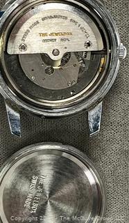 Genova Deluxe Antimagnetic Men's Wrist Watch. Movement shown in gallery photos. 