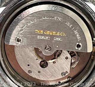 Genova Deluxe Antimagnetic Men's Wrist Watch. Movement shown in gallery photos. 