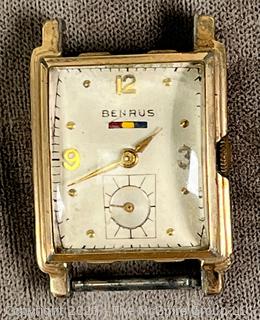 Benrus 10k Gold Filled Wrist Watch