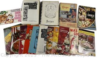 Collection of Vintage Recipe Booklets and Promotional Books