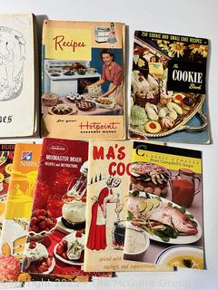 Collection of Vintage Recipe Booklets and Promotional Books