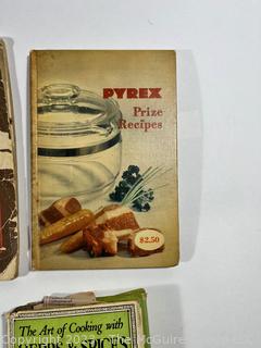 Group of Vintage Recipe Books including Pyrex, Ball and 1914 Pillsbury Cook Book