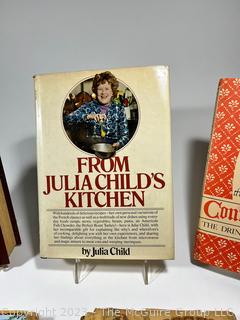 Five (5) Hard Back Cook Books