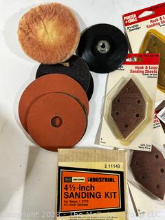 Large Assortment of NIB Sanding Supplies 