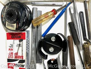 Assortment of Shop Tools.  See all the photos in the gallery