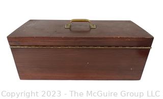 Hand Made Wooden Tool Box