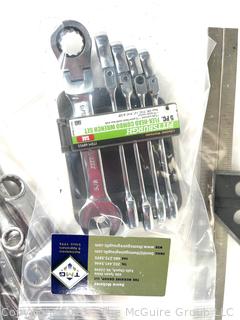 Large Assortment of Wrenches by Various Manufacturers.  See more detail in the photo gallery. 