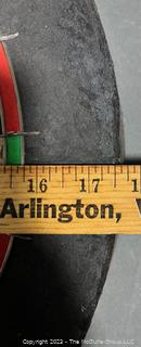 Vintage Dart Board.  18" diameter