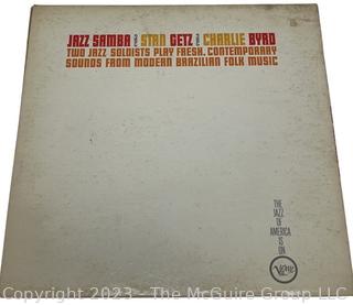 Jazz Vinyl Record Album 33 1/3 RPM: Stan Getz/Charlie Byrd (1963) - Jazz Samba - Verve V6-8432

