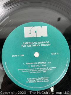 Jazz Vinyl Record Album 33 1/3 RPM: Pat Metheny Group (1978) - American Garage - ECM  ECM-1-1155

