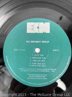 Jazz Vinyl Record Album 33 1/3 RPM: Pat Metheny Group (1978) - Pat Metheny Group - ECM  ECM-1-1114

