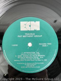 Jazz Vinyl Record Album 33 1/3 RPM: Pat Metheny Group (1983) - Travels - 2Lp - ECM  ECM-1-23791

