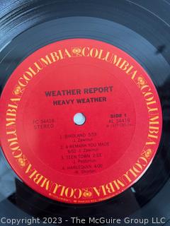 Jazz Vinyl Record Album 33 1/3 RPM: Weather Report (1977) - Heavy Weather - Columbia    PC 34418

