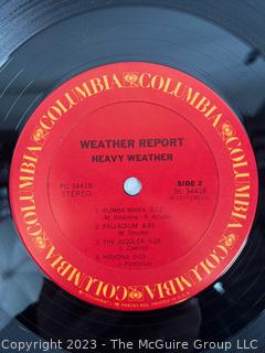 Jazz Vinyl Record Album 33 1/3 RPM: Weather Report (1977) - Heavy Weather - Columbia    PC 34418

