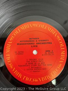 Jazz Vinyl Record Album 33 1/3 RPM: Mahavishnu Orchestra (1973) - Between Nothingness & Eternity - Columbia   KC 32766

