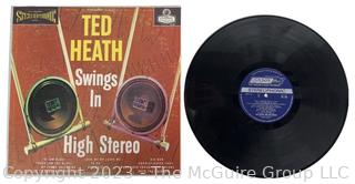 Jazz Vinyl Record Album 33 1/3 RPM: Ted Heath (1958) - Swings In High Stereo - London   PS 140

