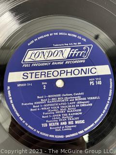 Jazz Vinyl Record Album 33 1/3 RPM: Ted Heath (1958) - Swings In High Stereo - London   PS 140

