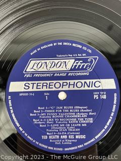 Jazz Vinyl Record Album 33 1/3 RPM: Ted Heath (1958) - Swings In High Stereo - London   PS 140

