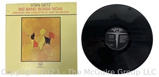 Jazz Vinyl Record Album 33 1/3 RPM: Stan Getz (1978) - Big Band Bossa Nova - Verve   V-8494
