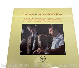 Jazz Vinyl Record Album 33 1/3 RPM: Stan Getz (1978) - Big Band Bossa Nova - Verve   V-8494
