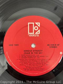 Jazz Vinyl Record Album 33 1/3 RPM: Mingus Dynasty (1979) - Chair In The Sky - Elektra   6E-248-A SP

