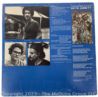 Jazz Vinyl Record Album 33 1/3 RPM: Keith Jarrett (1971) - The Mourning Of A Star - Atlantic   SD 1596

