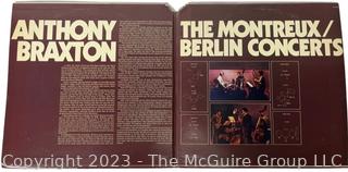 Jazz Vinyl Record Album 33 1/3 RPM: Anthony Braxton (1977) - The Montreux/Berlin Concerts - 2Lp - Arista   AL 5002

