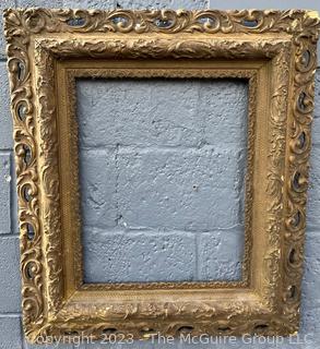 Baroque Revival Giltwood Carved Frame.  26" x 30".
